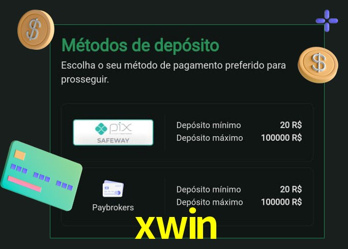 O cassino xwin oferece uma grande variedade de métodos de pagamento